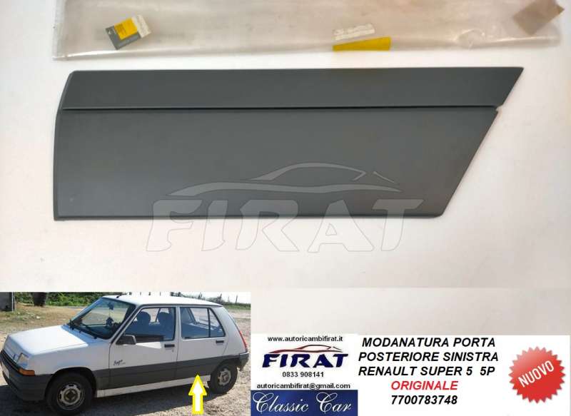 MODANATURA PORTA RENAULT SUPER 5 5P POST.SX